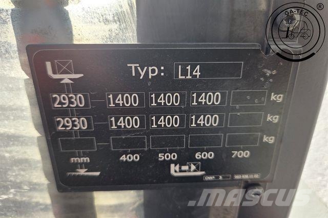 Linde L14 Visoko dizajući komisioni viljuškar