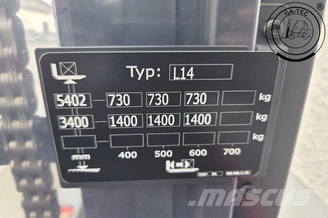 Linde L14 Visoko dizajući komisioni viljuškar