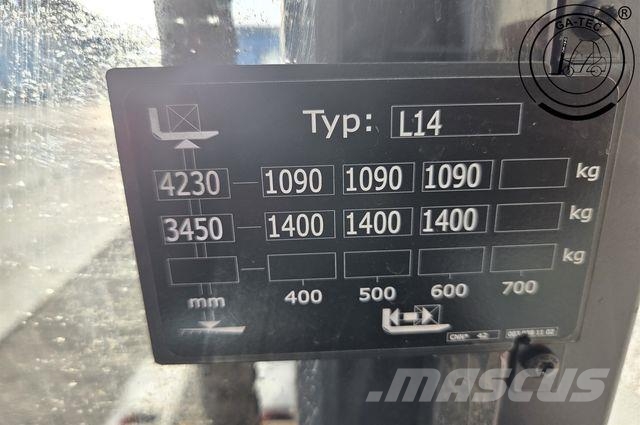 Linde L14 Visoko dizajući komisioni viljuškar