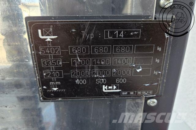 Linde L14i Visoko dizajući komisioni viljuškar
