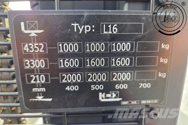Linde L16i Машини за комисиониране високоповдигачи