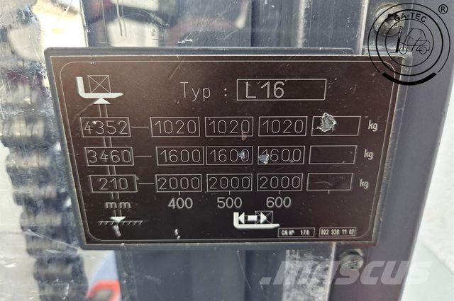 Linde L16i Plukketruck, høj