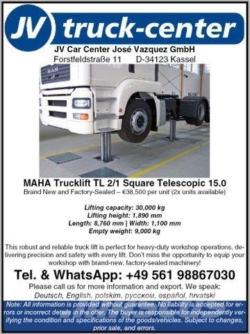  LKW Hebebühne MAHA Trucklift 30 Tonnen, neu 其他貨車
