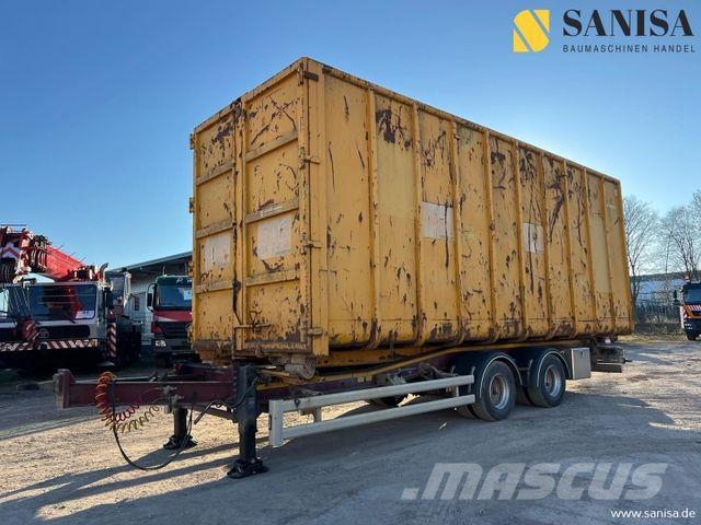 LL101s/Abrollcontainer 54cbm/5X VORHANDEN Φορτηγά ανατροπή με γάντζο