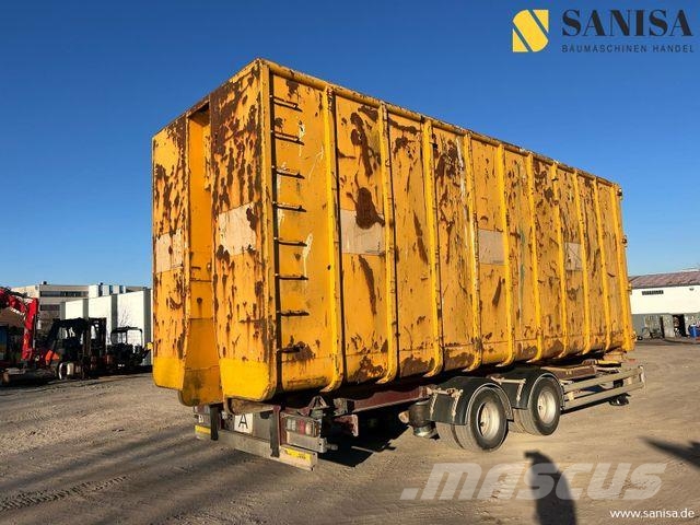 LL101s/Abrollcontainer 54cbm/5X VORHANDEN Φορτηγά ανατροπή με γάντζο