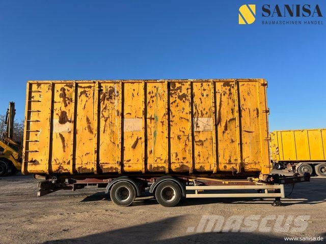 LL101s/Abrollcontainer 54cbm/5X VORHANDEN Φορτηγά ανατροπή με γάντζο