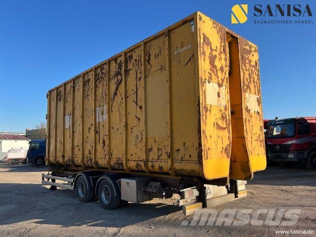 LL101s/Abrollcontainer 54cbm/5X VORHANDEN Φορτηγά ανατροπή με γάντζο