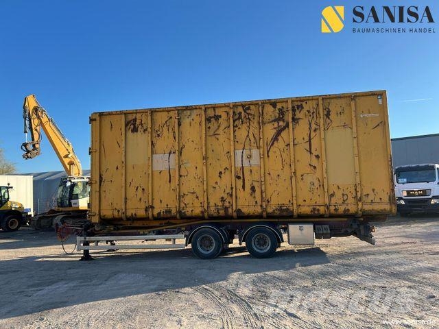LL101s/Abrollcontainer 54cbm/5X VORHANDEN Φορτηγά ανατροπή με γάντζο