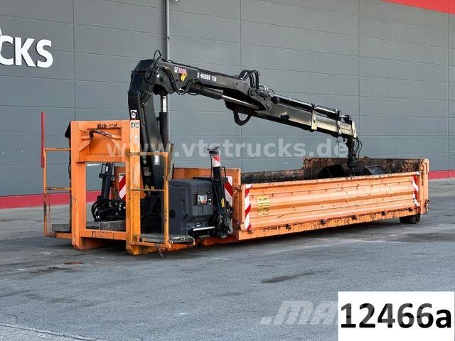 Lübben P65/StBW Abrollcontainer + HIAB X-HIDUO Abrollkipper