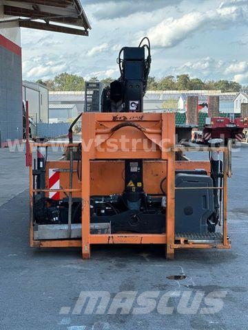  Lübben P65/StBW Abrollcontainer + HIAB X-HIDUO Abrollkipper