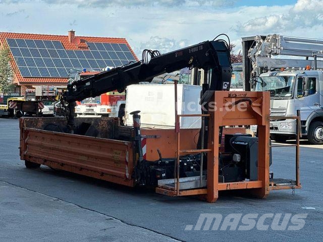  Lübben P65/StBW Abrollcontainer + HIAB X-HIDUO Abrollkipper