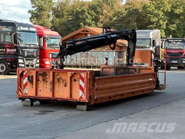  Lübben P65/StBW Abrollcontainer + HIAB X-HIDUO Abrollkipper