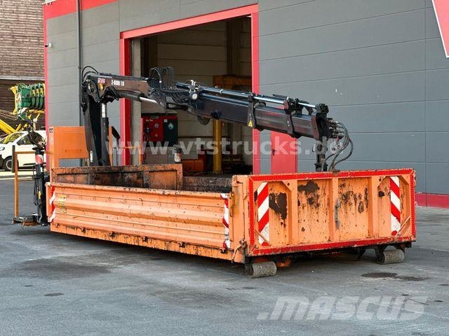  Lübben P65/StBW Abrollcontainer + HIAB X-HIDUO Abrollkipper