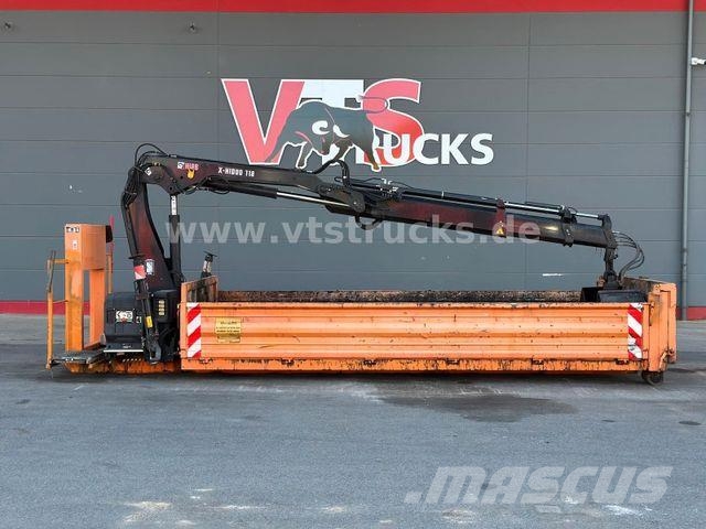  Lübben P65/StBW Abrollcontainer + HIAB X-HIDUO Abrollkipper
