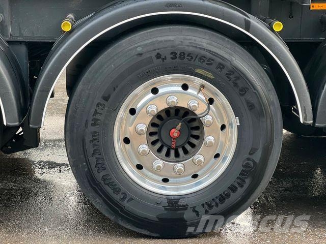 Lück SKF 35 51m³ Stahl-Kippemulde 2 Liftachsen SAF Tipper semi-trailers