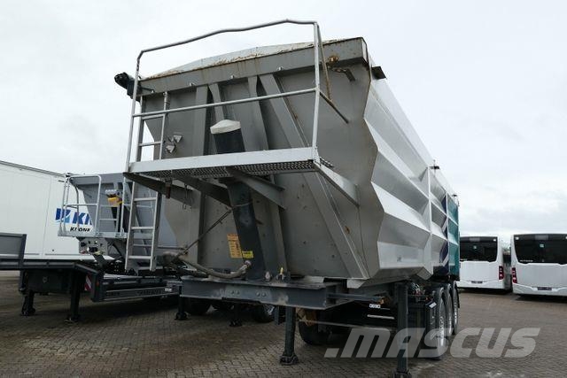 Lück SKF 35, Stahl, 38m³, Schrottmulde, Alu-Felgen Kippladerauflieger