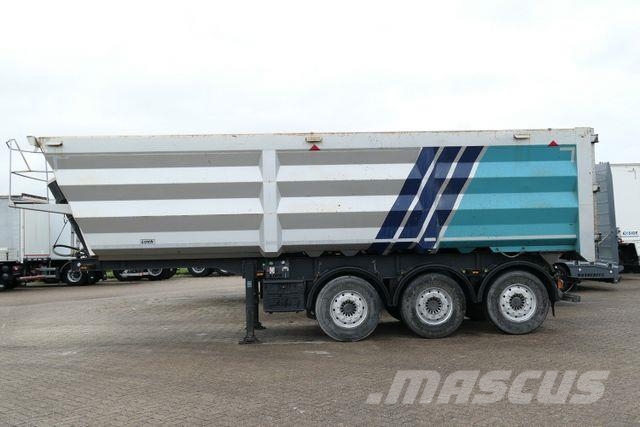 Lück SKF 35, Stahl, 38m³, Schrottmulde, Alu-Felgen Kippladerauflieger