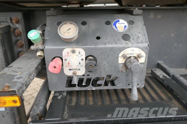Lück SKF 35, Stahl, 38m³, Schrottmulde, Alu-Felgen Kippladerauflieger