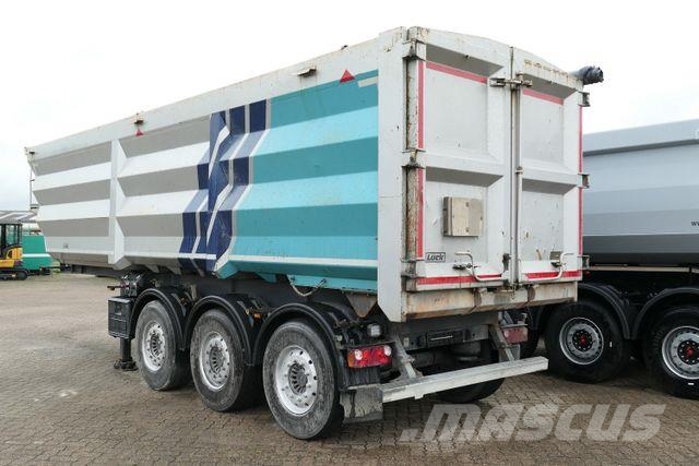 Lück SKF 35, Stahl, 38m³, Schrottmulde, Alu-Felgen Kippladerauflieger