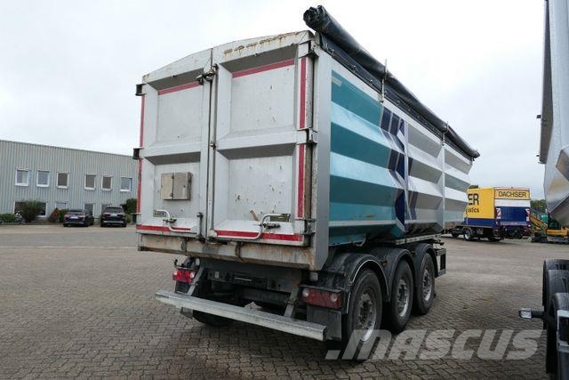 Lück SKF 35, Stahl, 38m³, Schrottmulde, Alu-Felgen Kippladerauflieger