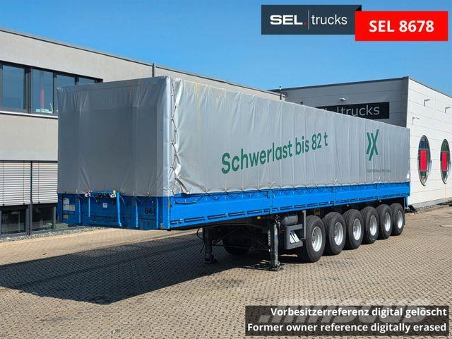 Lück SPC 80/6 | Lenkachse | Liftachse | Coilmulde Tents puspiekabes