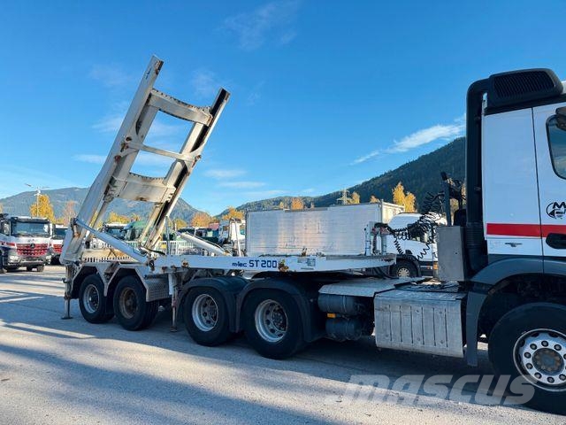  M-TEC ST200 2 Achs Silosteller Напівпричепи-автоцистерни