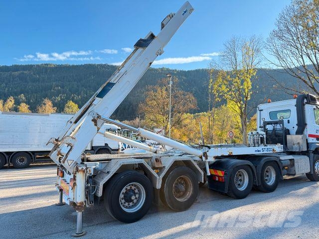  M-TEC ST200 2 Achs Silosteller Напівпричепи-автоцистерни