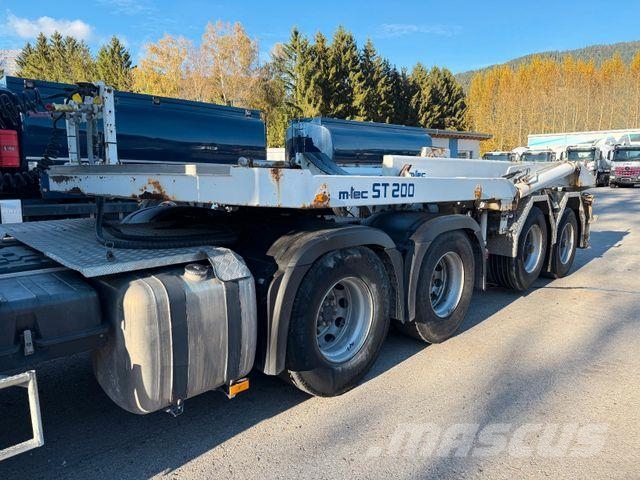  M-TEC ST200 2 Achs Silosteller Напівпричепи-автоцистерни