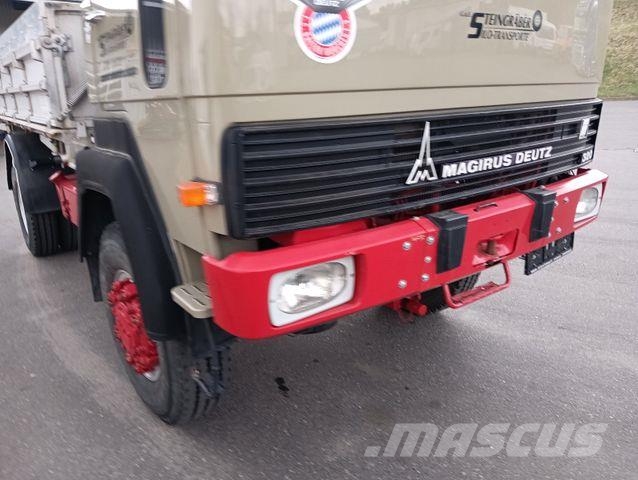 Magirus Deutz 320D19 FA 4x4 Blatt Schalter 3-Seiten Kipper Bañeras basculantes usadas