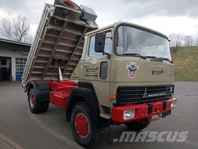 Magirus Deutz 320D19 FA 4x4 Blatt Schalter 3-Seiten Kipper Bañeras basculantes usadas