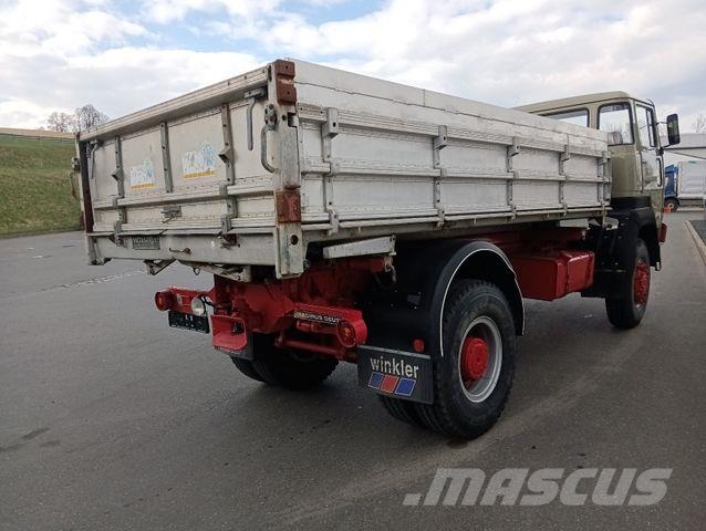 Magirus Deutz 320D19 FA 4x4 Blatt Schalter 3-Seiten Kipper Bañeras basculantes usadas