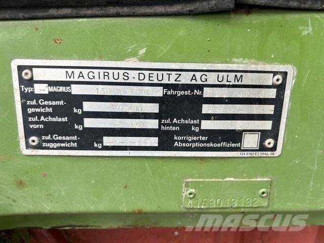 Magirus Deutz M 130 M8FK Dreiseitenkipper/MEILLER/3,40m Tippbil