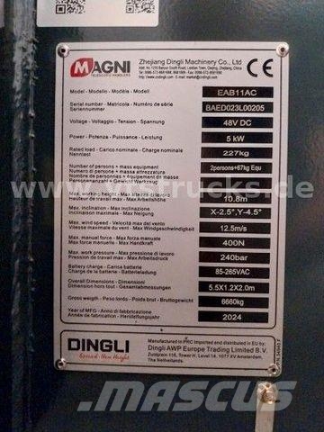 Magni EAB11AC 10,8m Gelenkteleskopbühne 2x vorh. رافعات سلة مفصلية