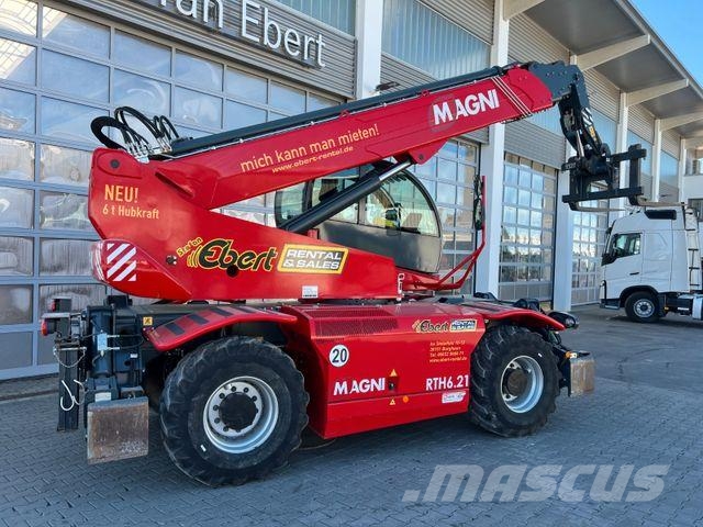 Magni RTH 6.21 / nur 1.119h ! / Gabel / Funk 伸縮臂操作車