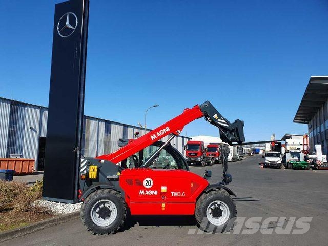 Magni TH 3.6-D5/D / 3to - 5,8m / 75PS Телескопични товарачи