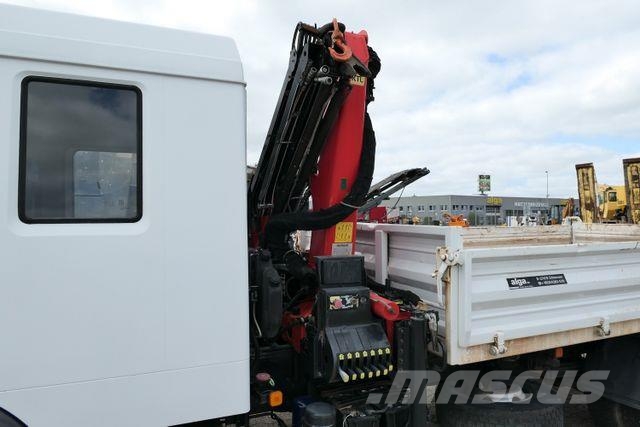 MAN 12.180 LE BB 4x2, DOKA, Palfinger PKG 7001 Camion benne