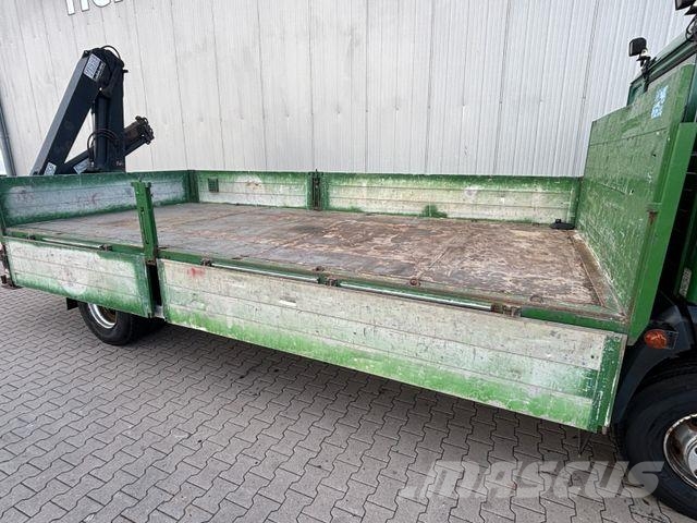 MAN 12.185 LC Tirre Euro 81*Pritsche*Kran*Manuell Tovornjaki s kesonom/platojem