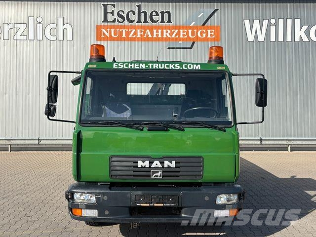 MAN 12.185 LC Tirre Euro 81*Pritsche*Kran*Manuell Tovornjaki s kesonom/platojem