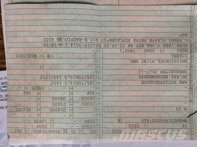 MAN 14.232 Metz DLK 23-12 Drehleiter Drugi tovornjaki