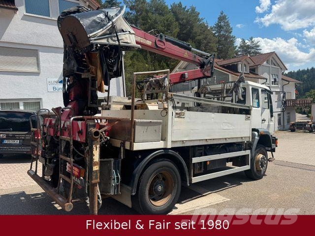 MAN 18.225 4x4,Penz Kran9.79+Greifer,T03-2027,231tkm Kranwagen