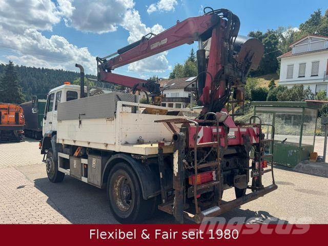 MAN 18.225 4x4,Penz Kran9.79+Greifer,T03-2027,231tkm Kranwagen