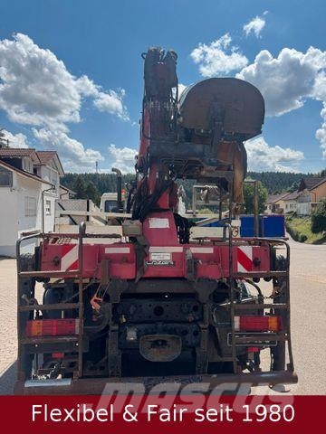 MAN 18.225 4x4,Penz Kran9.79+Greifer,T03-2027,231tkm Kranwagen
