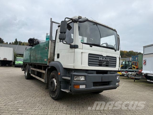 MAN 18.280 TGM,1.Hd. D-Fzg. HIAB Kran Lava-kuorma-autot