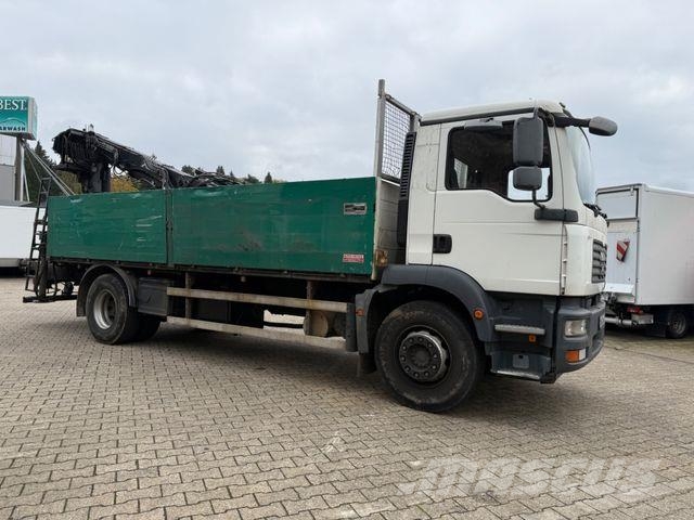 MAN 18.280 TGM,1.Hd. D-Fzg. HIAB Kran Lava-kuorma-autot