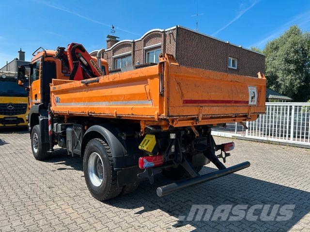 MAN 18.360 3Skipper+PK 8501 Kran+Winterdienstaus4x4 شاحنات الرافعات