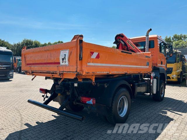 MAN 18.360 3Skipper+PK 8501 Kran+Winterdienstaus4x4 شاحنات الرافعات