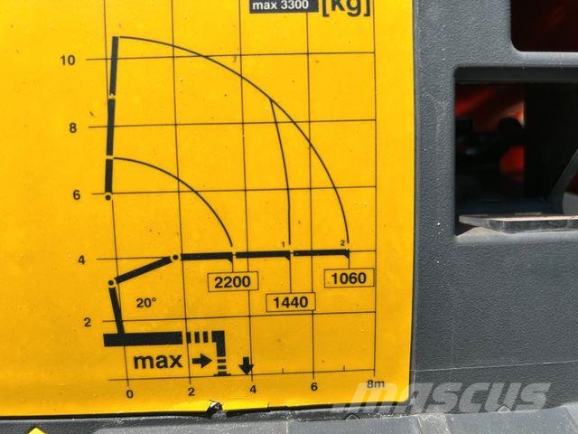 MAN 18.360 3Skipper+PK 8501 Kran+Winterdienstaus4x4 شاحنات الرافعات