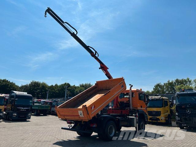 MAN 18.360 3Skipper+PK 8501 Kran+Winterdienstaus4x4 شاحنات الرافعات