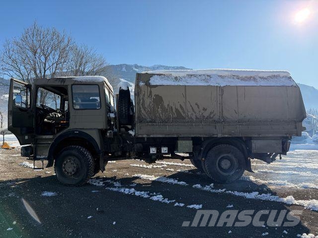 MAN 19.281 4X4 FAHRSCHULE 128000 KILOMETER ERSTER AT Camión con caja abierta
