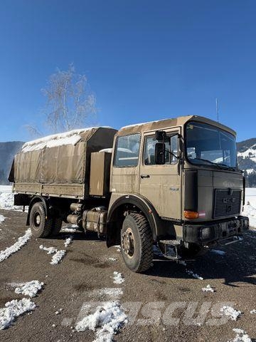 MAN 19.281 4X4 FAHRSCHULE 128000 KILOMETER ERSTER AT Camión con caja abierta
